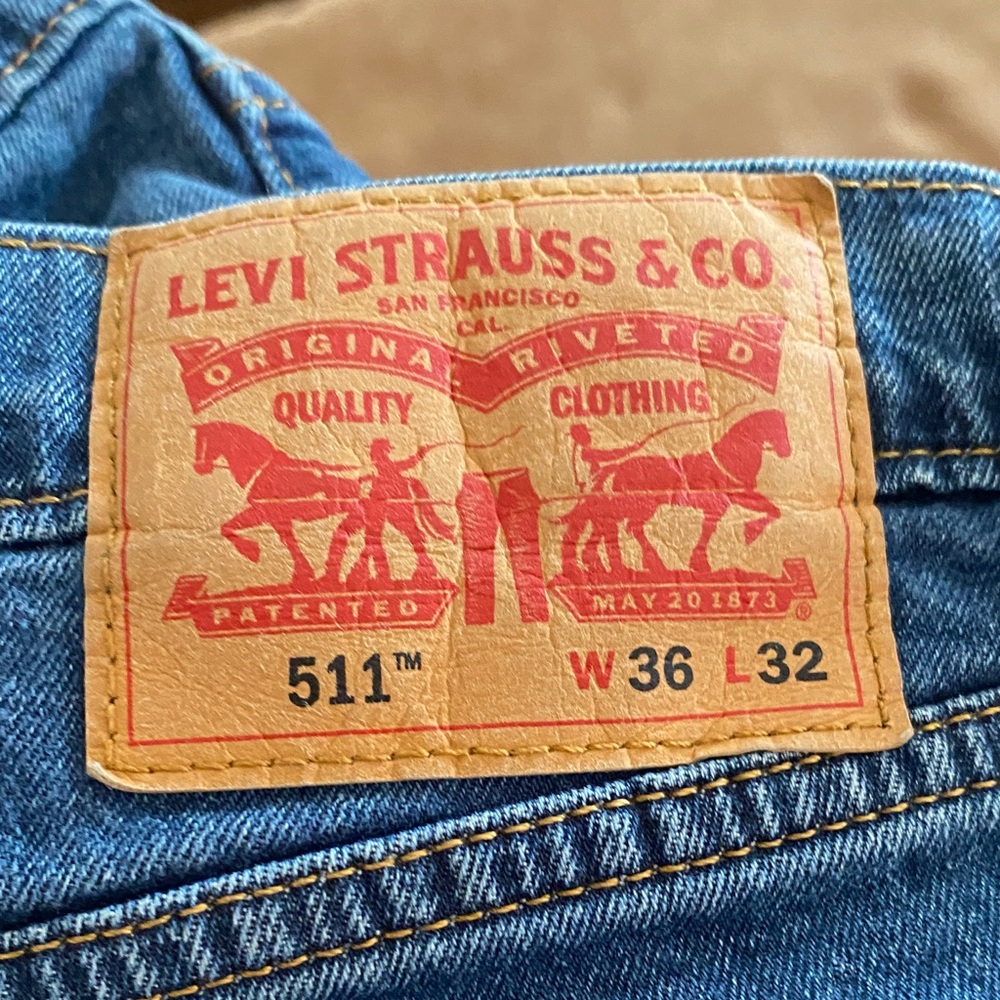 Levi's Classic Blue Slim Jeans